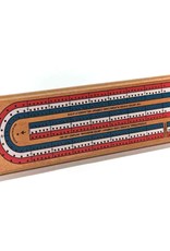 Bicycle 3-Track Color Coded Cribbage Board