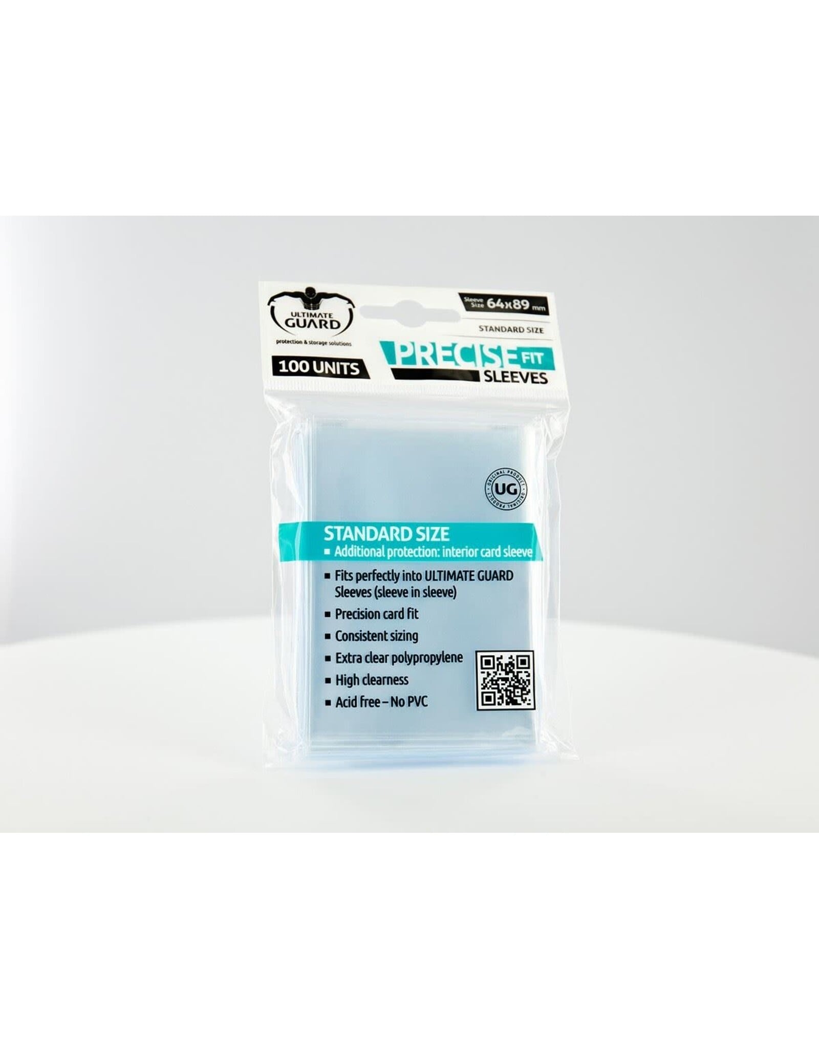 Ultimate Guard UGD Precise Fit Standard Size Sleeves (100 ct)