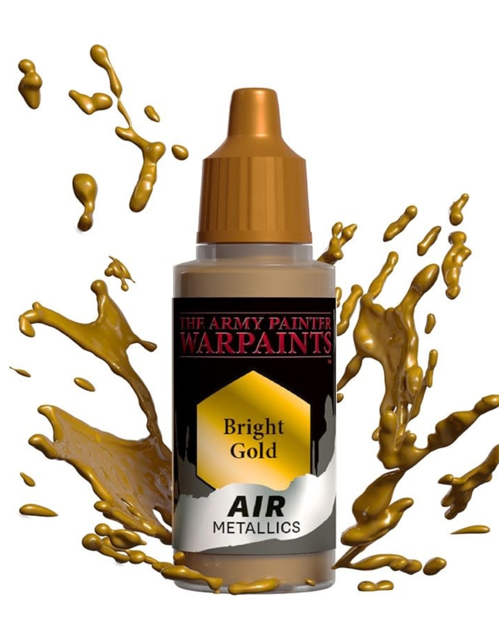 The Army Painter TAP Warpaints Air Metallics: Bright Gold