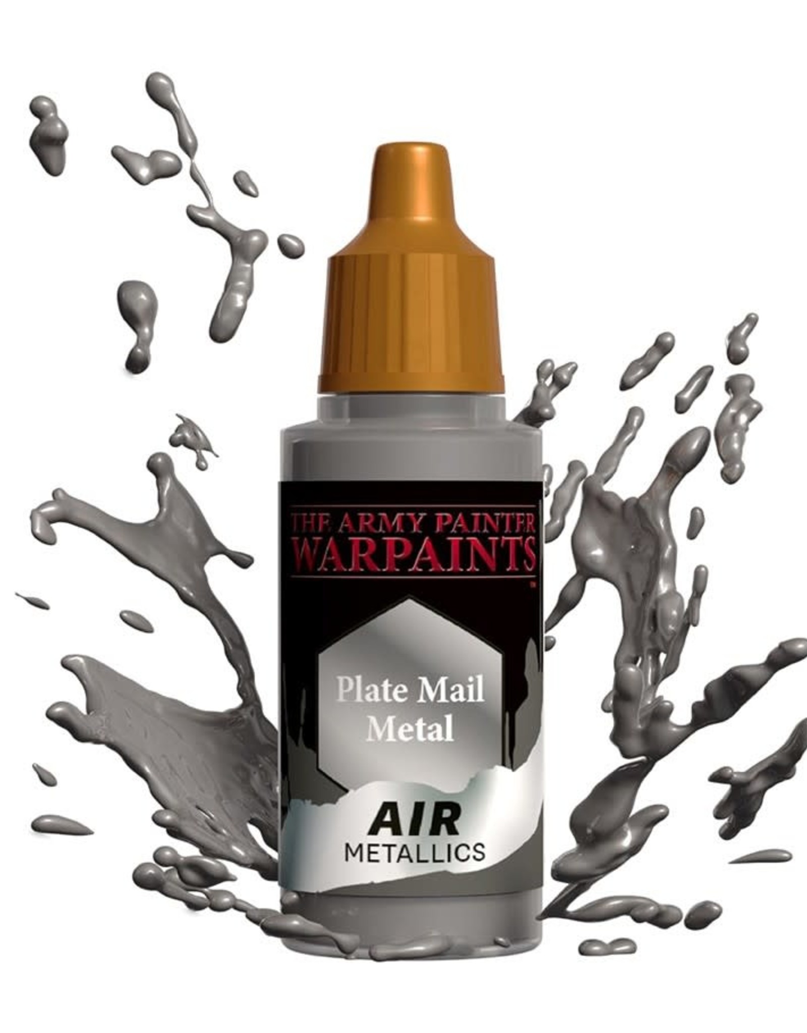 The Army Painter TAP Warpaints Air Metallics: Plate Mail Metal