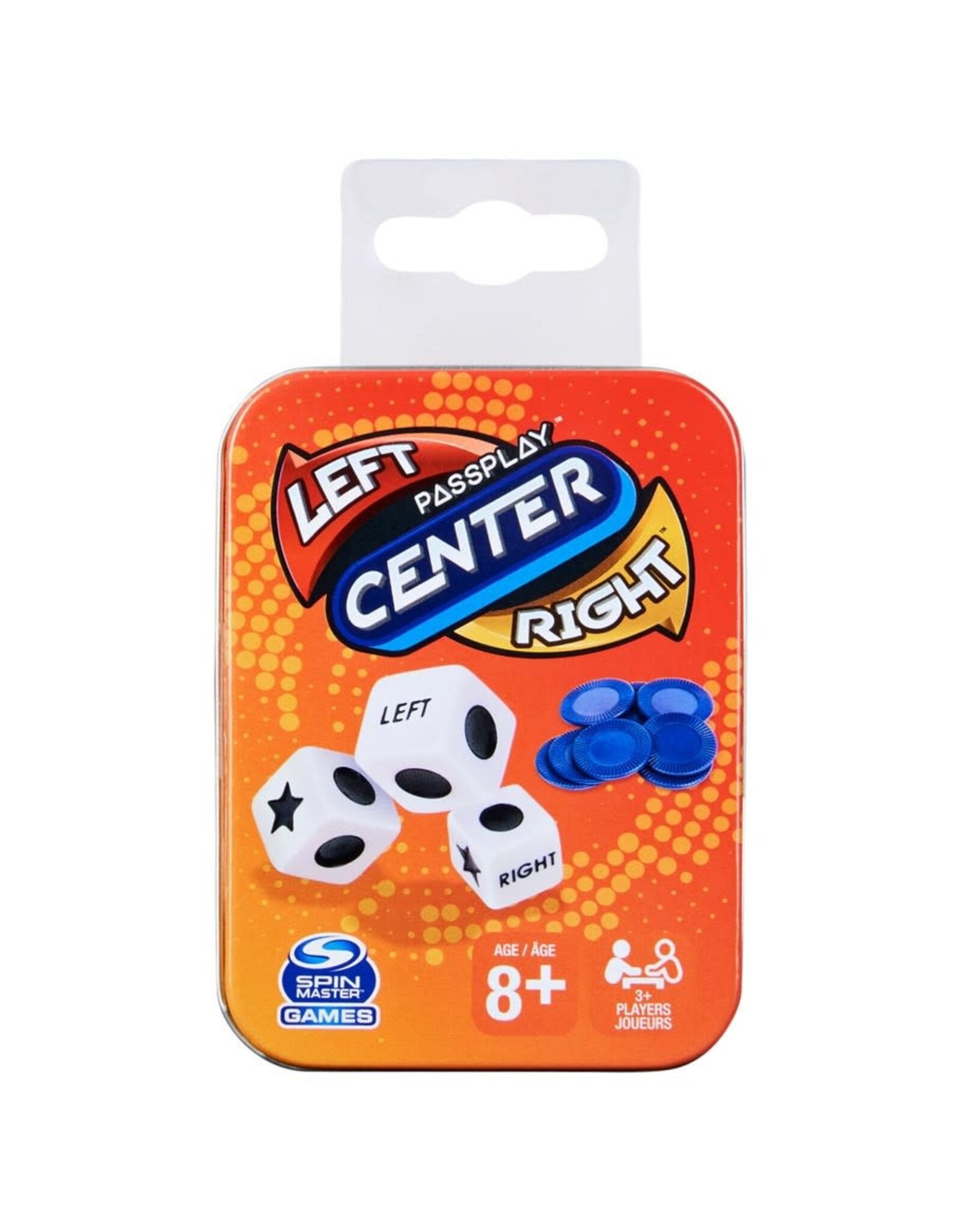 Spin Master Ltd. Left Center Right (Tin)