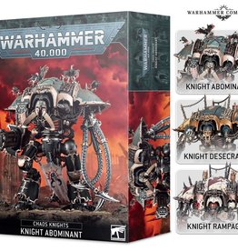 Games Workshop Warhammer 40k: Chaos Knights - Knight Abominant