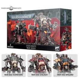 Games Workshop Warhammer 40k: Chaos Knights - War Dogs