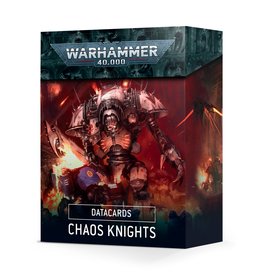 Games Workshop Warhammer 40k Datacards: Chaos Knights (2022)