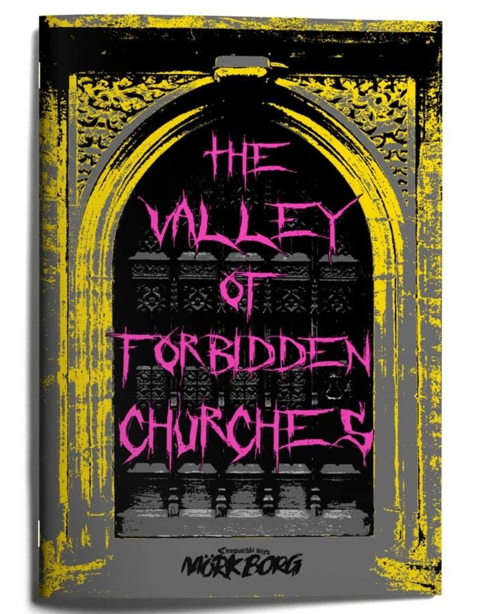 Exalted Funeral Press MÖRK BORG: The Valley of Forbidden Churches