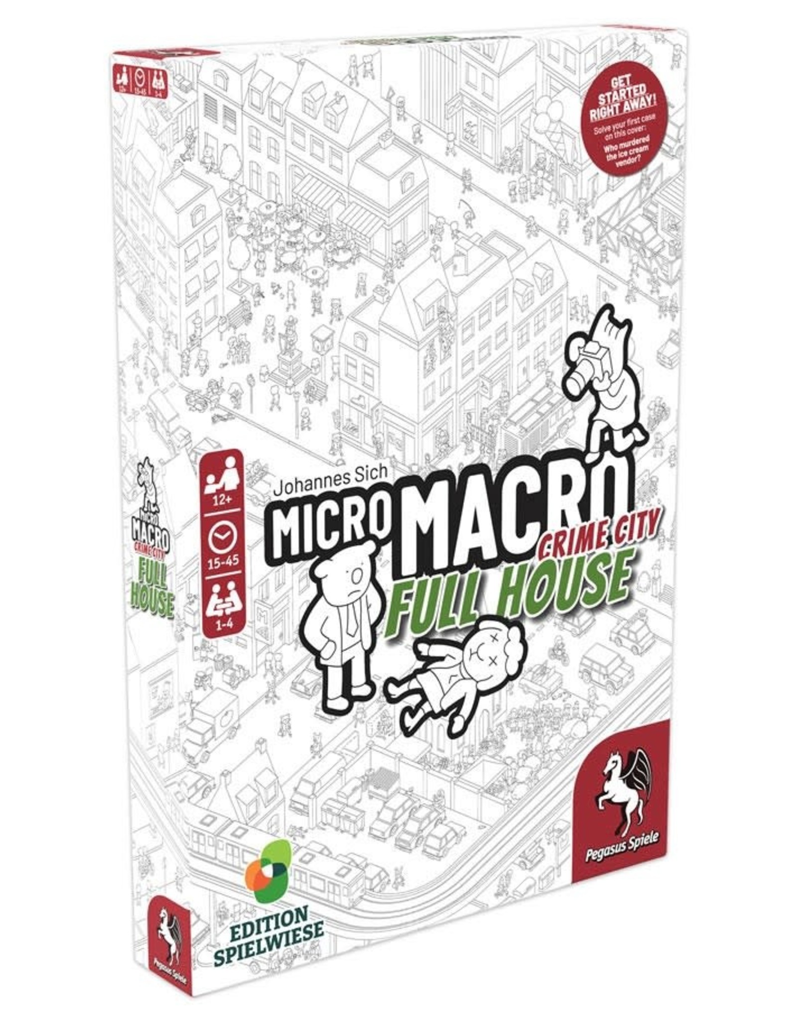 Pegasus Spiele MicroMacro: Crime City - Full House