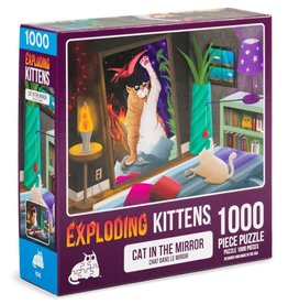 Exploding Kittens EK: Cat in the Mirror 1000-Piece Puzzle