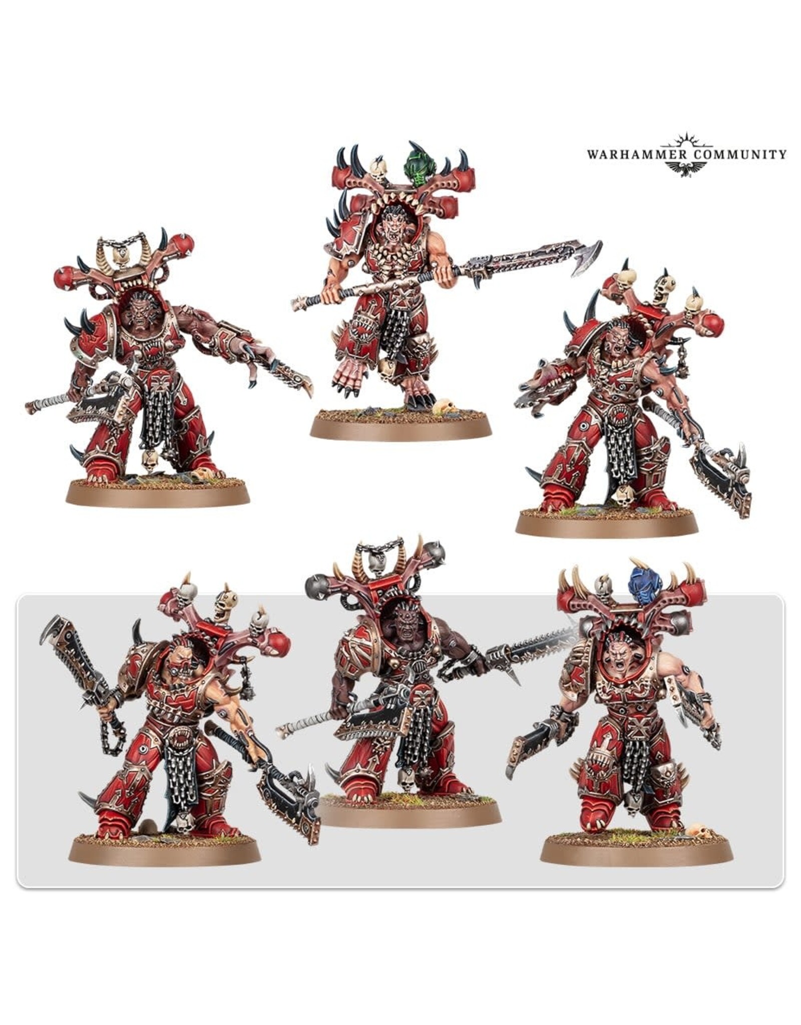 Games Workshop Warhammer 40k: World Eaters - Exalted Eightbound