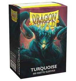 Arcane Tinmen Dragon Shield Matte: Turquoise (100)