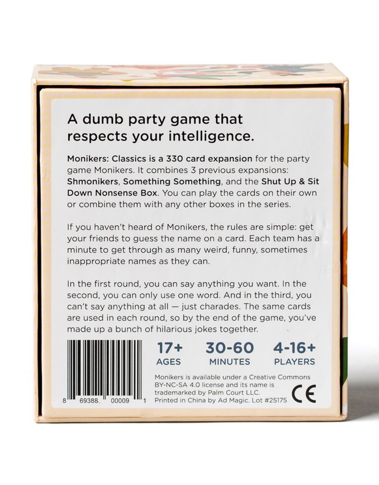 Asmodee Monikers: Serious Nonsense