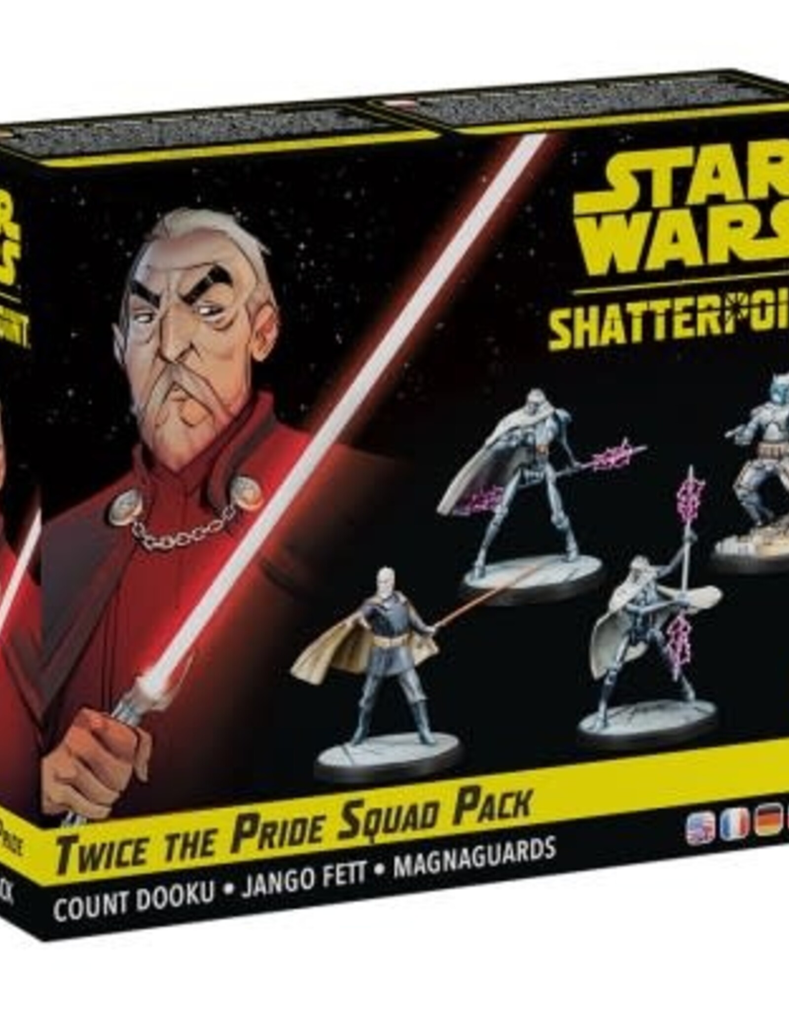 Atomic Mass Games Star Wars: Shatterpoint - Twice the Pride: Count Dooku Squad Pack