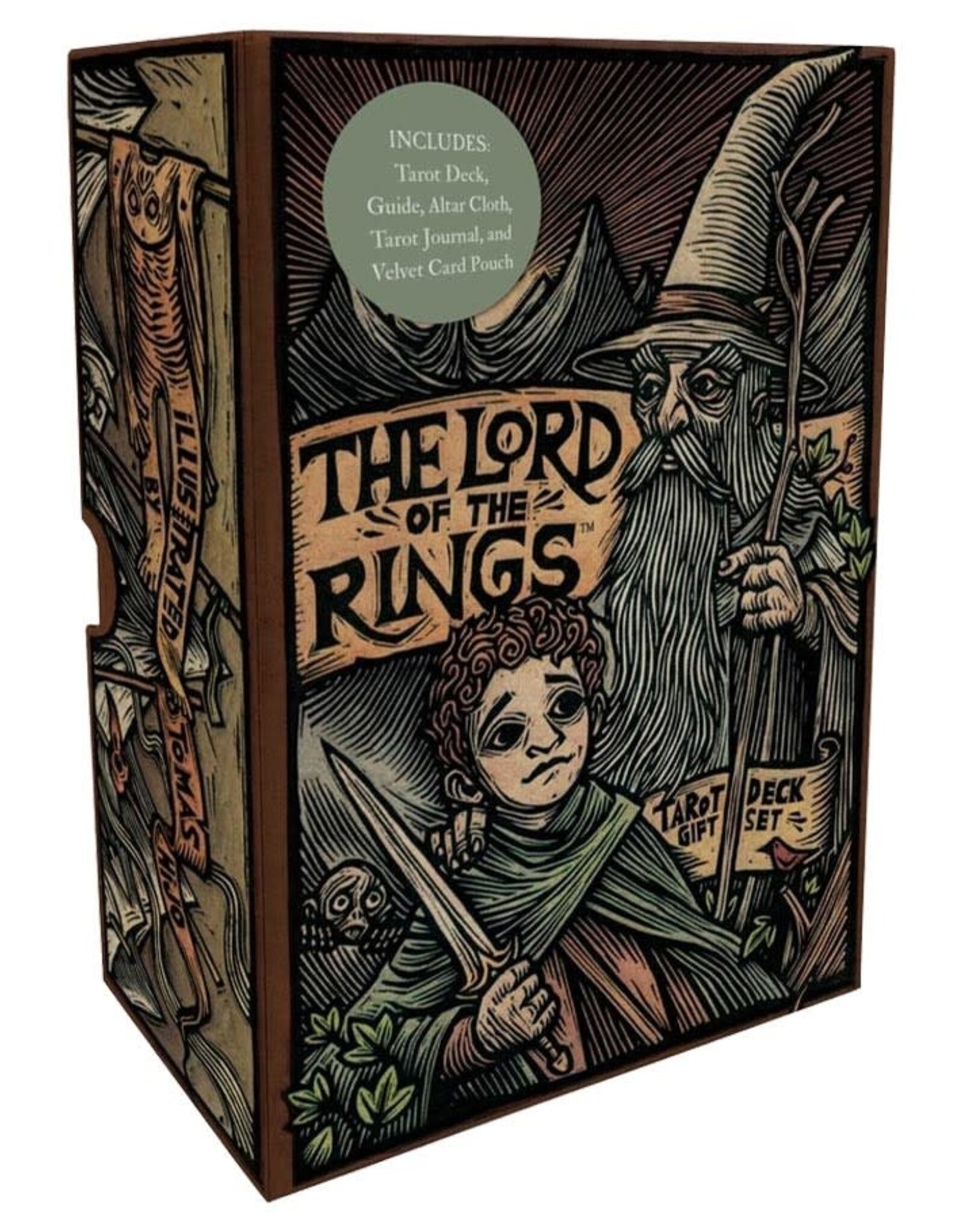 Insight Editions Lord of the Rings Tarot Deck and Guide Gift Set