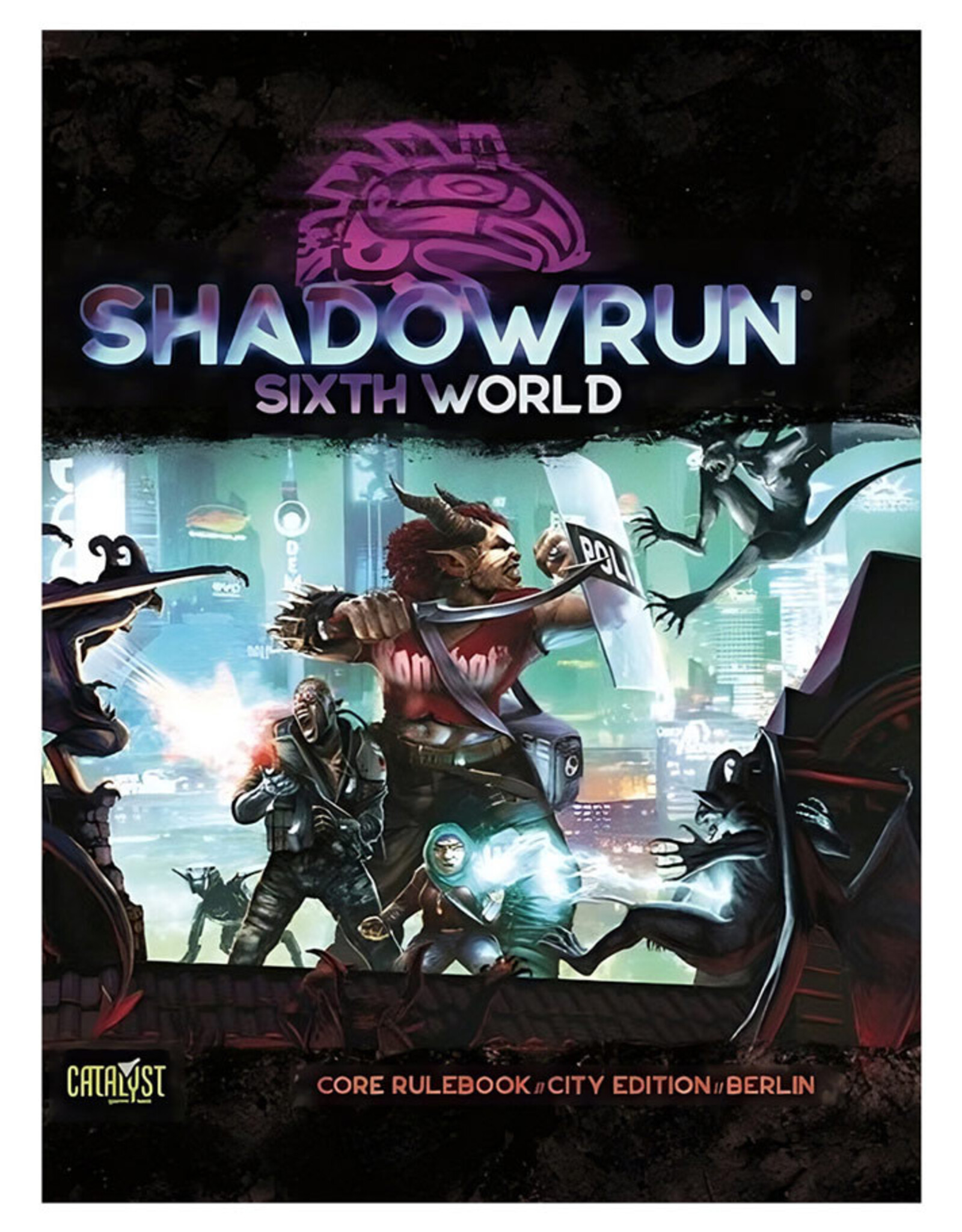 Catalyst Shadowrun RPG 6E Core Rulebook - Berlin Edition