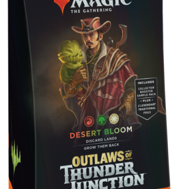 Wizards of the Coast MTG Outlaws of Thunder Junction Commander - Desert Bloom (RGW)