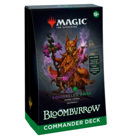 Wizards of the Coast MTG Bloomburrow Commander Deck - Squirreled Away (BG)