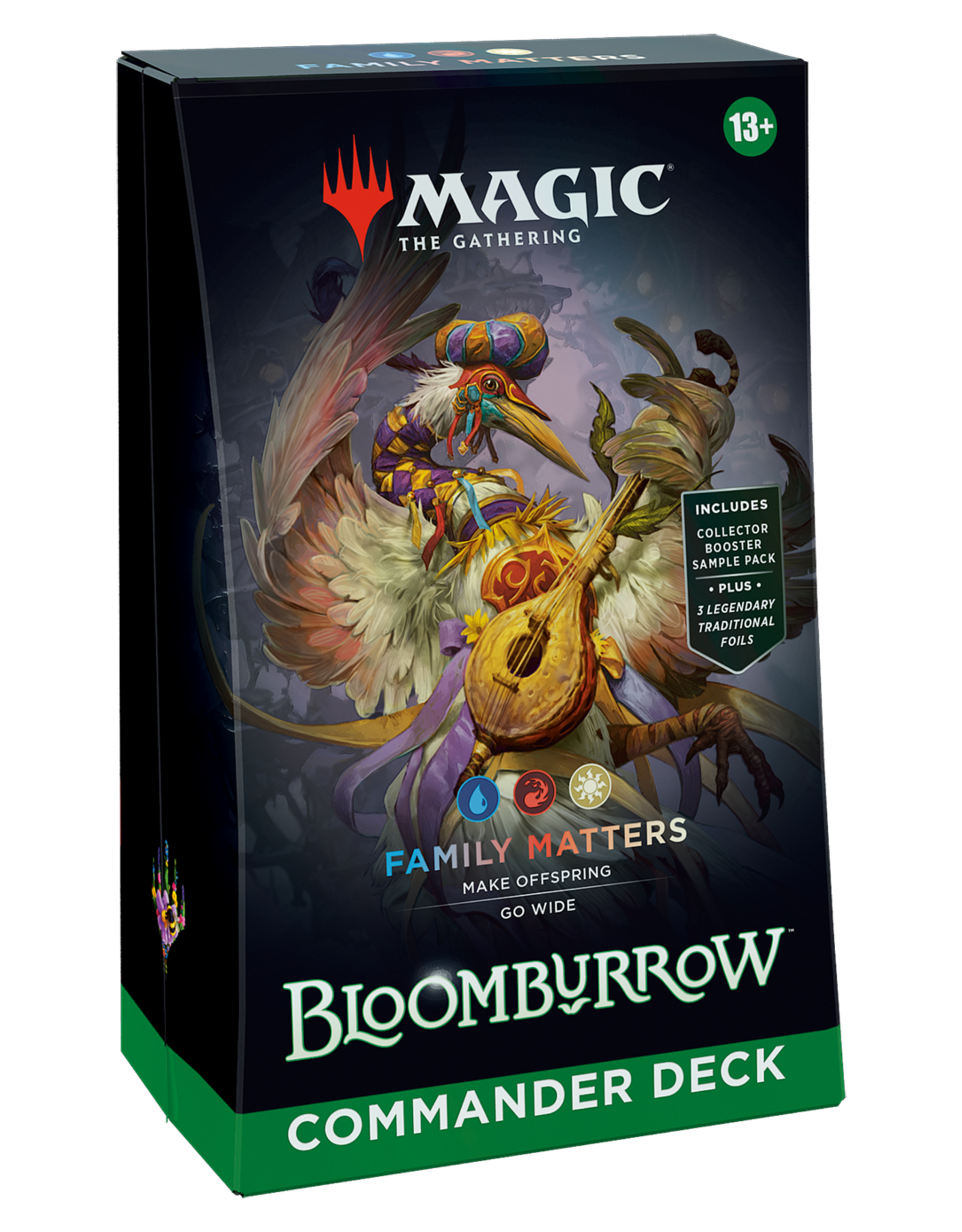Wizards of the Coast MTG Bloomburrow Commander Deck - Family Matters (URW)