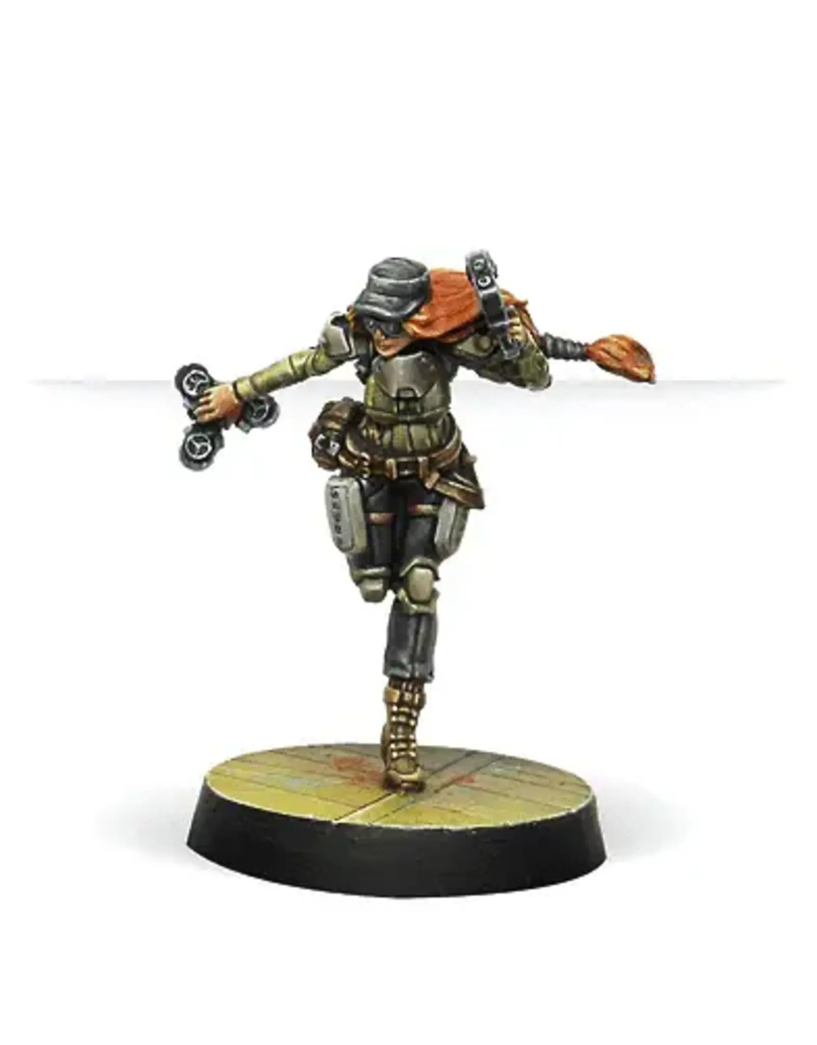 Corvus Belli Infinity: NA2 Warcors, War Correspondents (Stun Pistol)
