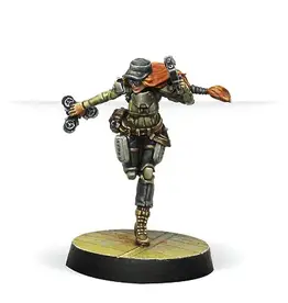 Corvus Belli Infinity: NA2 Warcors, War Correspondents (Stun Pistol)