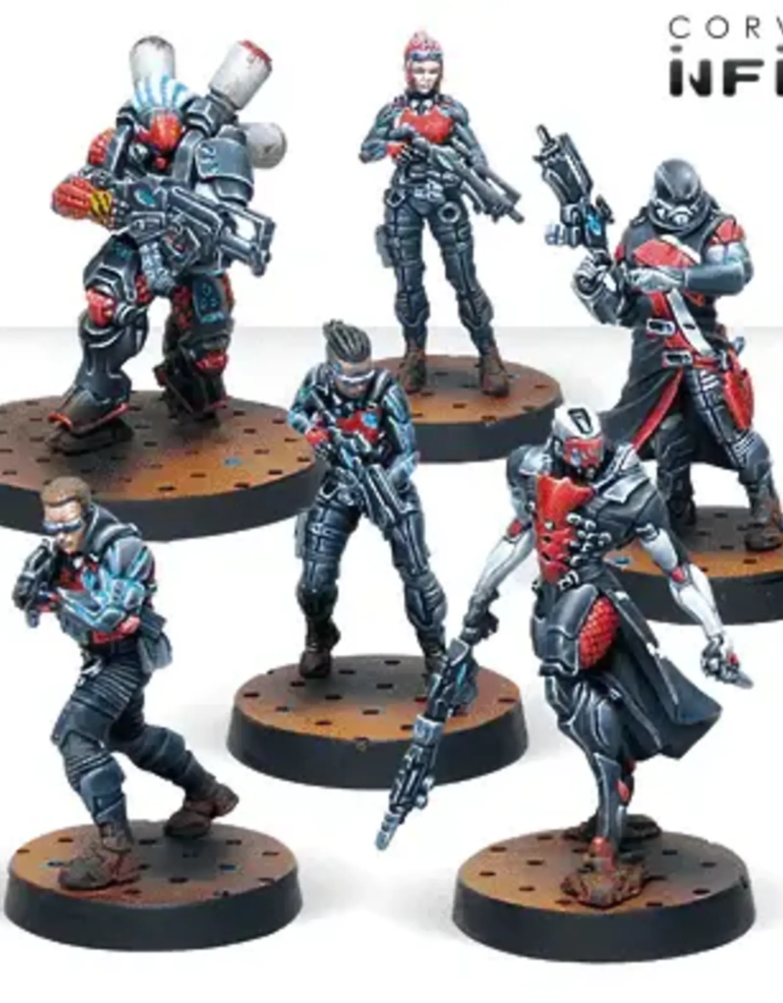 Corvus Belli Infinity: Tunguska Jurisdictional Command (Sectorial Starter Pack)