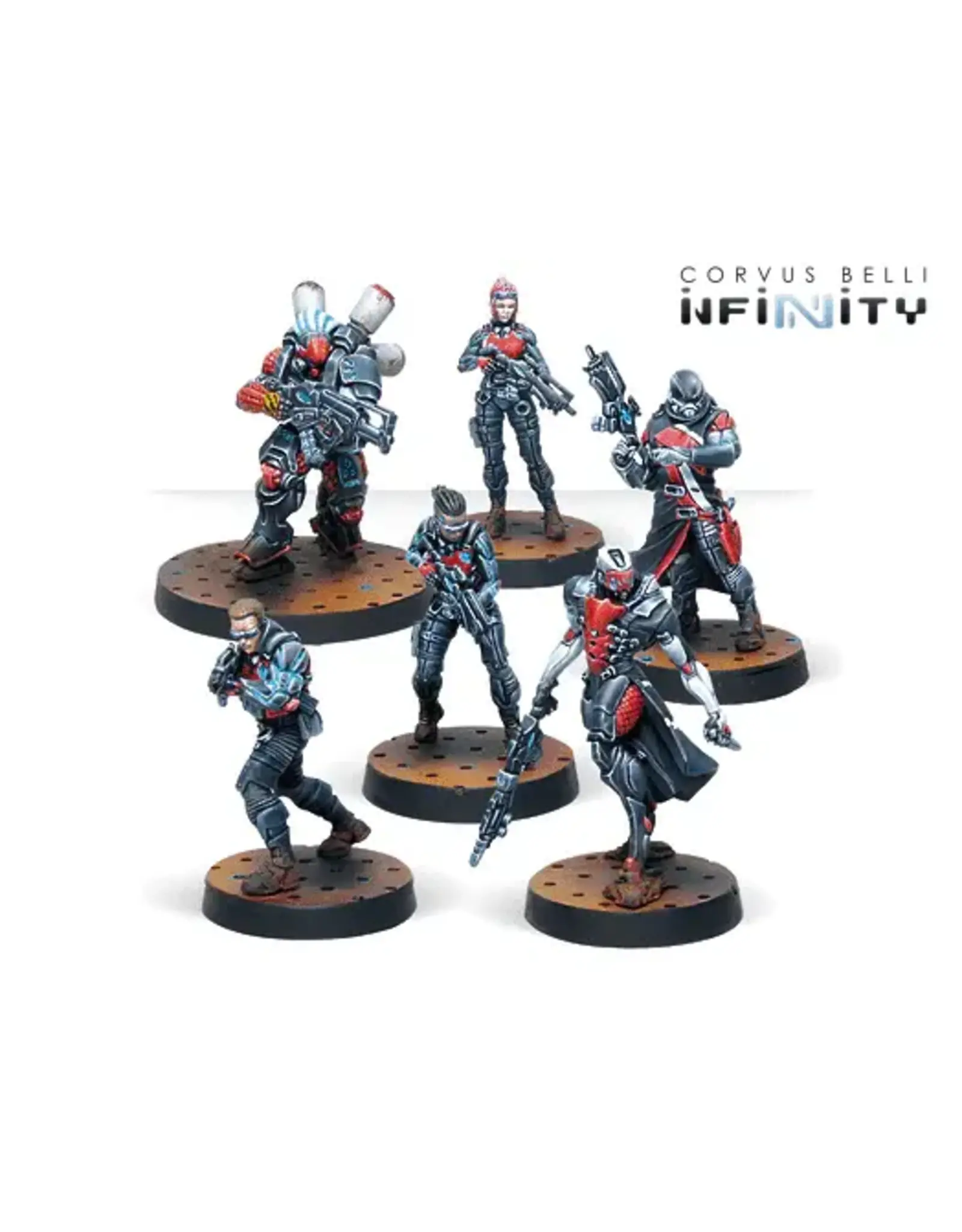 Corvus Belli Infinity: Nomads Tunguska Jurisdictional Command (Sectorial Starter Pack)