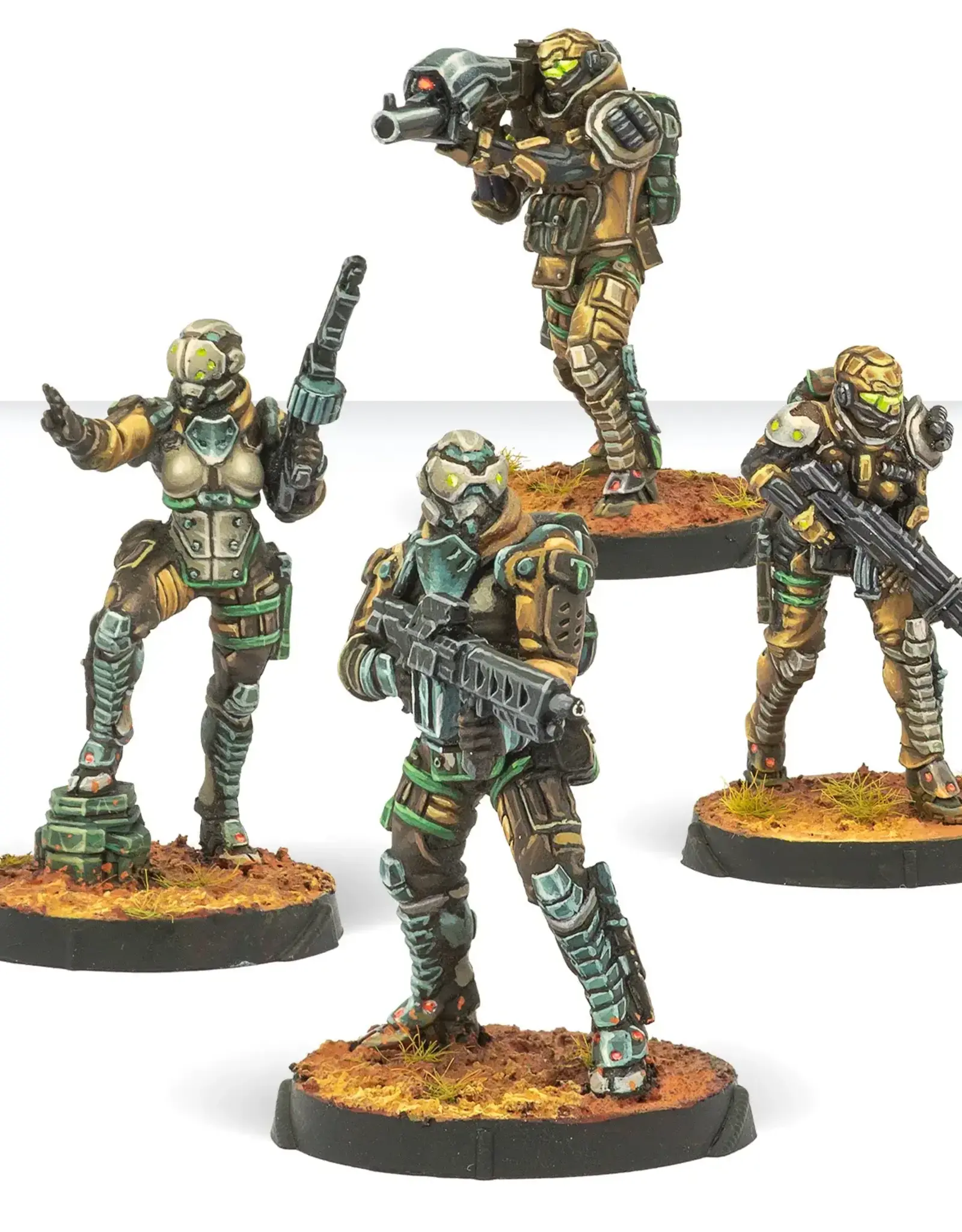 Corvus Belli Infinity: Haqqislam Hassassin Fireteam Pack Alpha