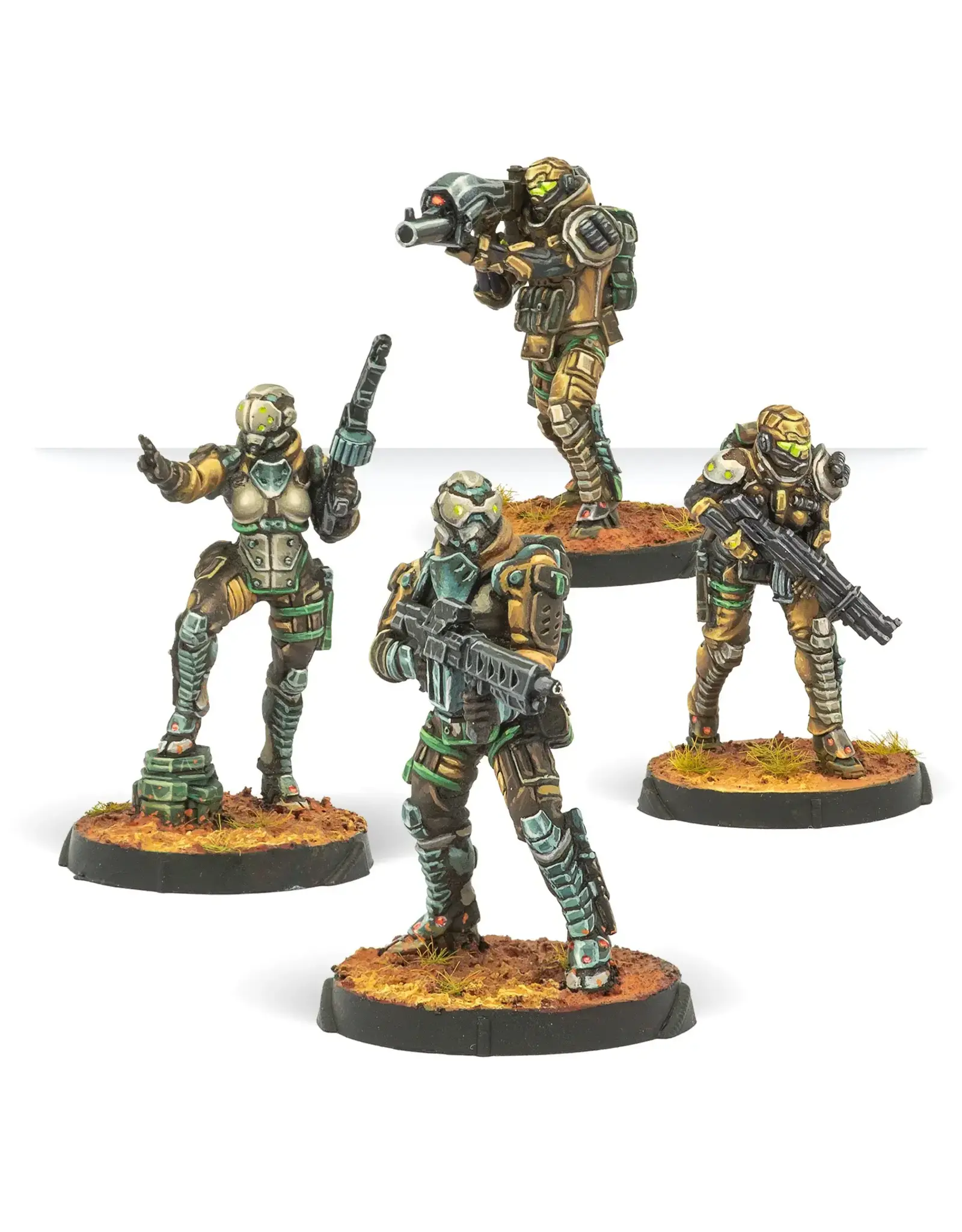 Corvus Belli Infinity: Haqqislam Hassassin Fireteam Pack Alpha