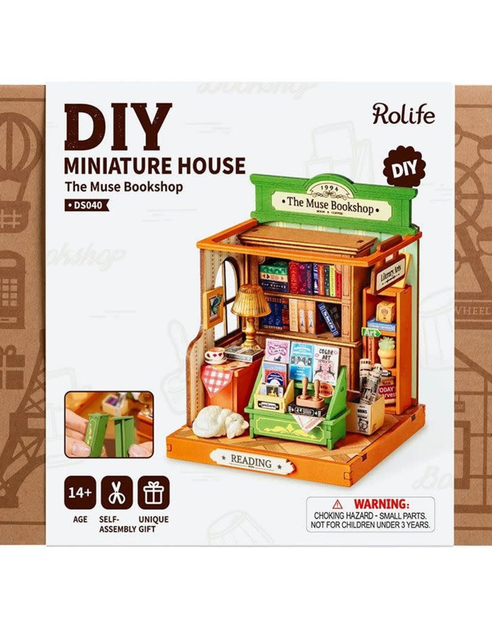 Rolife (Robotime) The Muse Bookshop