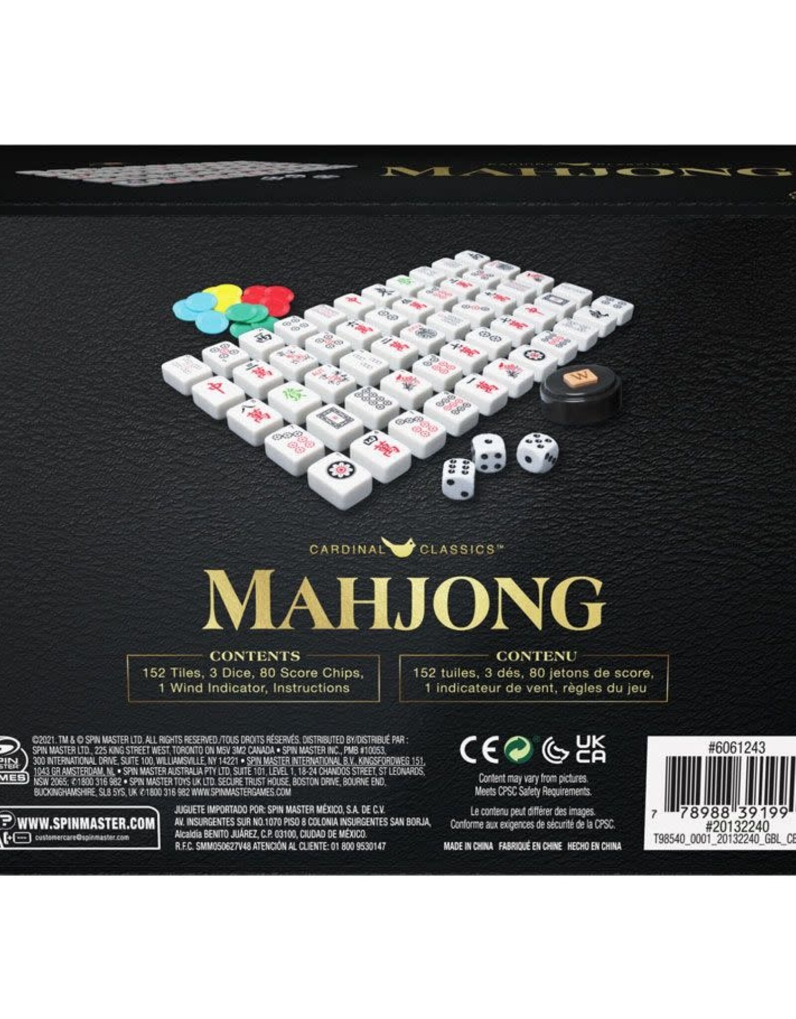 Spin Master Ltd. Cardinal Classics: Mah Jong