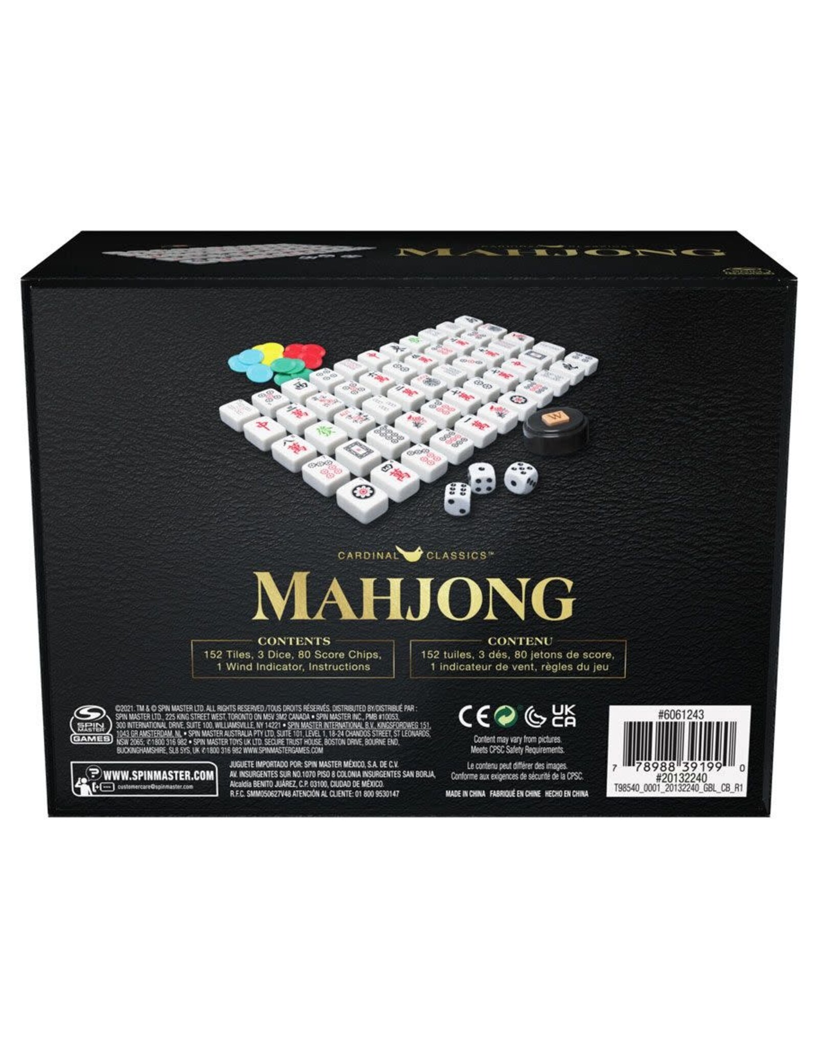 Spin Master Ltd. Cardinal Classics: Mah Jong