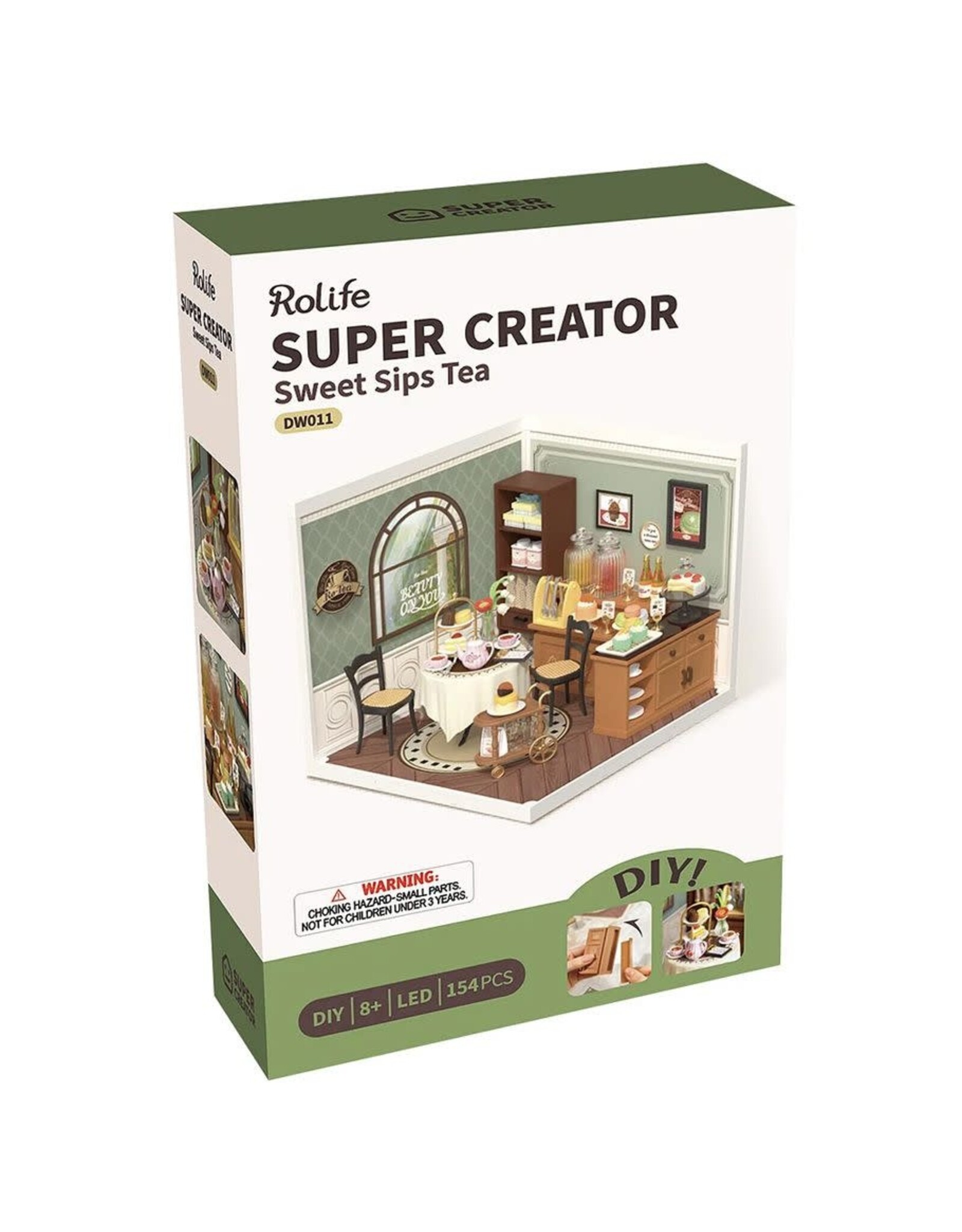 Rolife (Robotime) Rolife Super Creator DIY Kit: Sweet Sips Tea