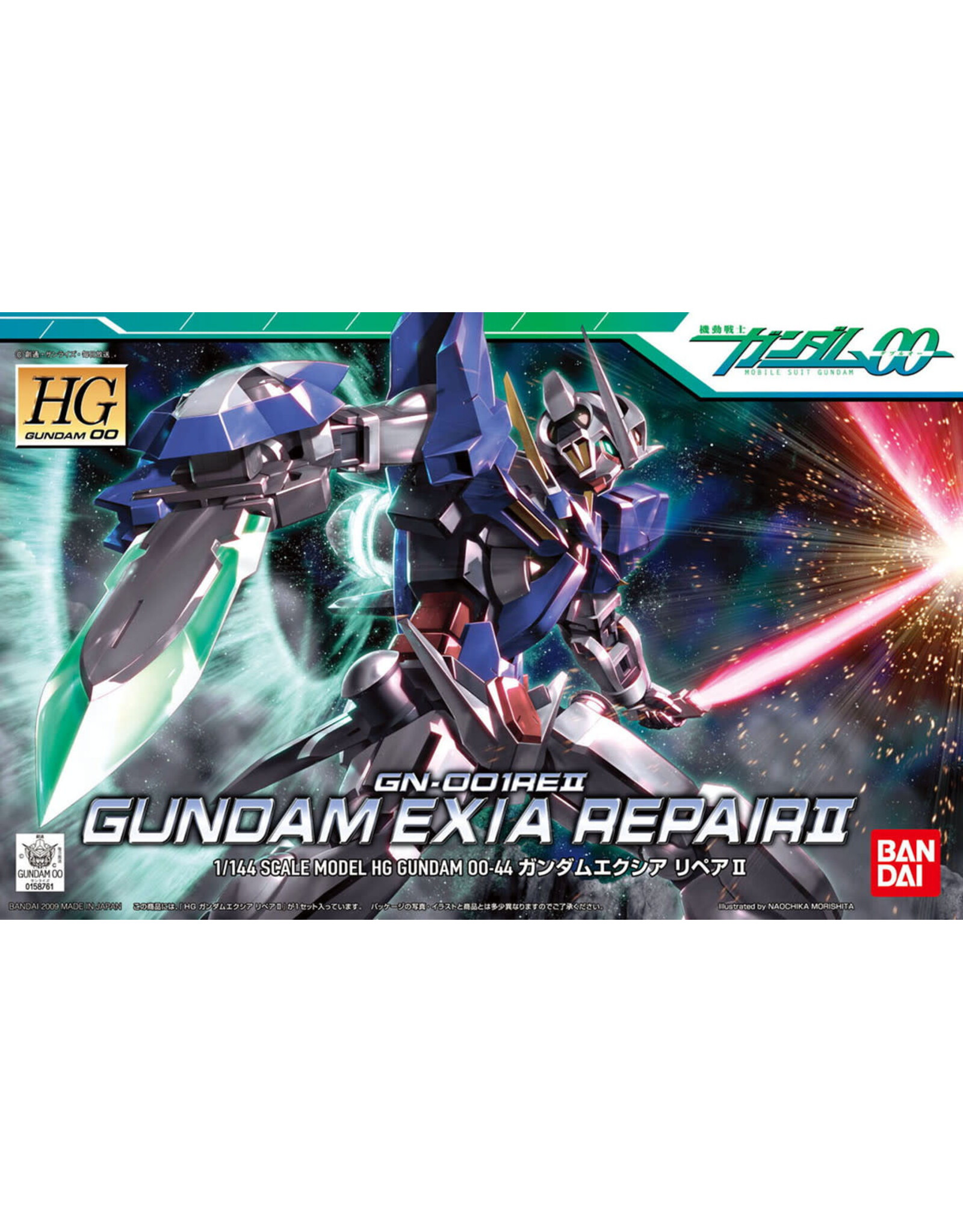 Bandai Co. Bandai HG 1/144 Gundam 00: Gundam Exia Repair II