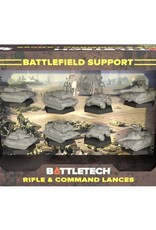 Catalyst Battletech: Mercenaries Force Pack -  Battlefield Support Rifle & Command Lances