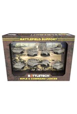 Catalyst Battletech: Mercenaries Force Pack -  Battlefield Support Rifle & Command Lances