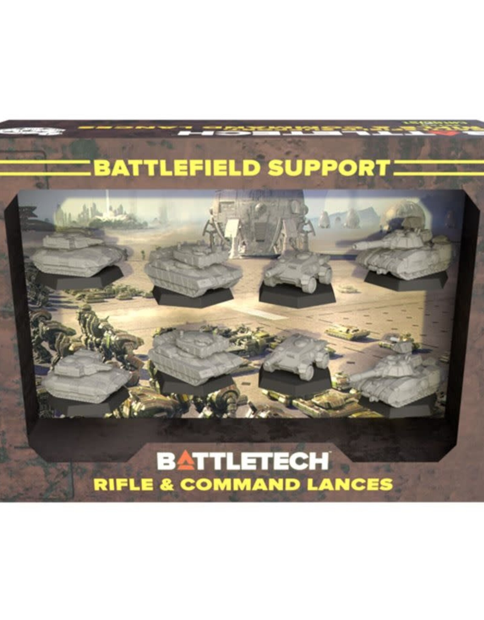 Catalyst Battletech: Mercenaries Force Pack -  Battlefield Support Rifle & Command Lances