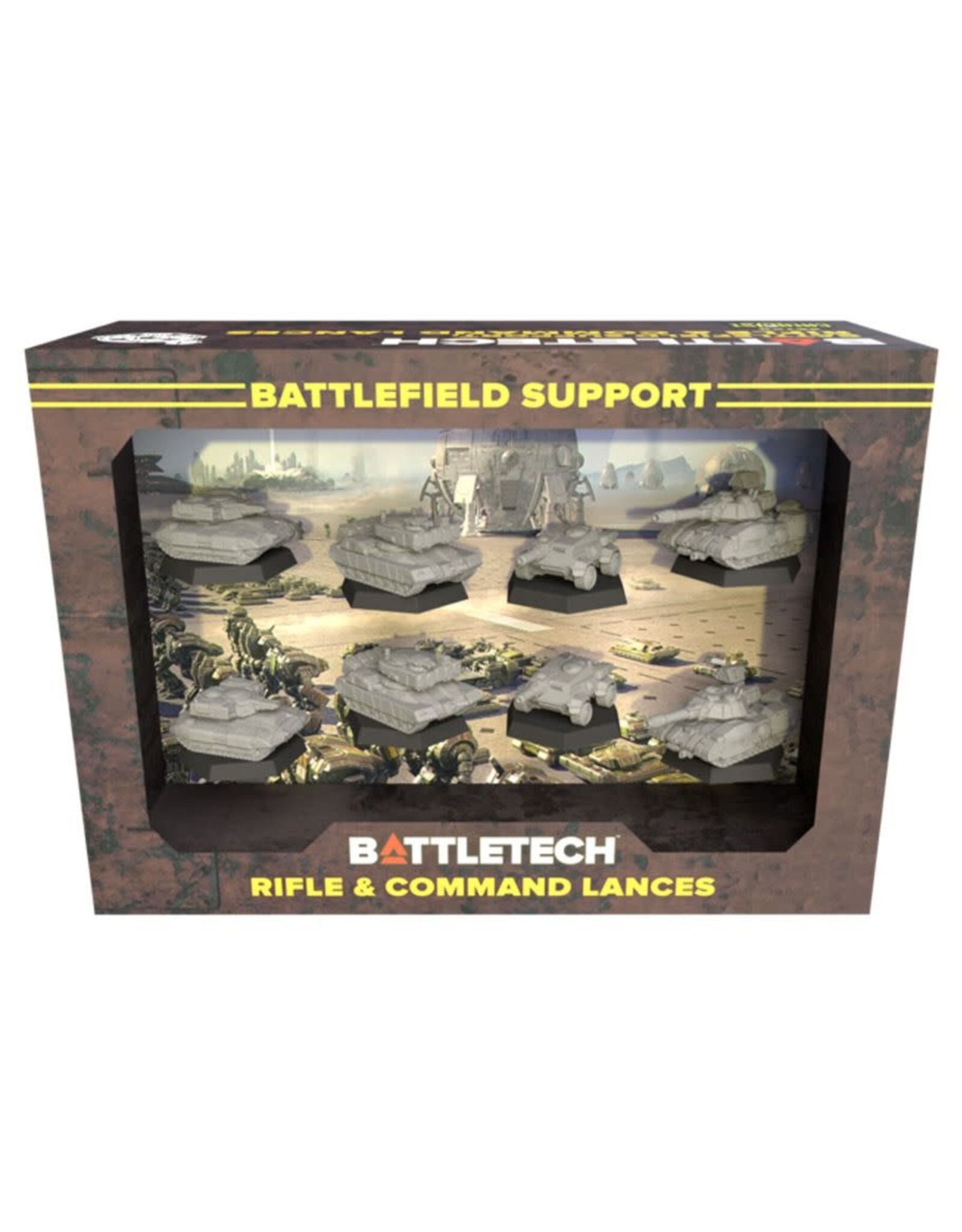 Catalyst Battletech: Mercenaries Force Pack -  Battlefield Support Rifle & Command Lances