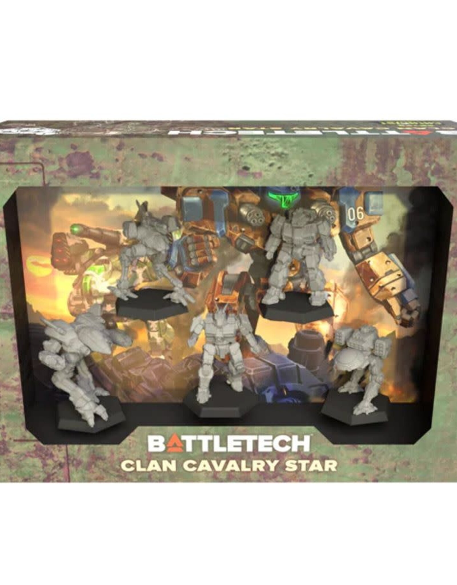 Catalyst Battletech: Mercenaries Force Pack -  Clan Cavalry Star