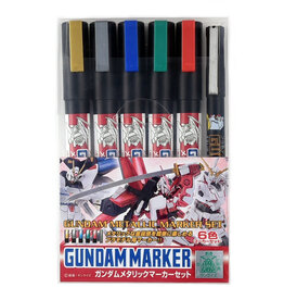 Bandai Co. GMS121 Gundam Metallic Marker Set