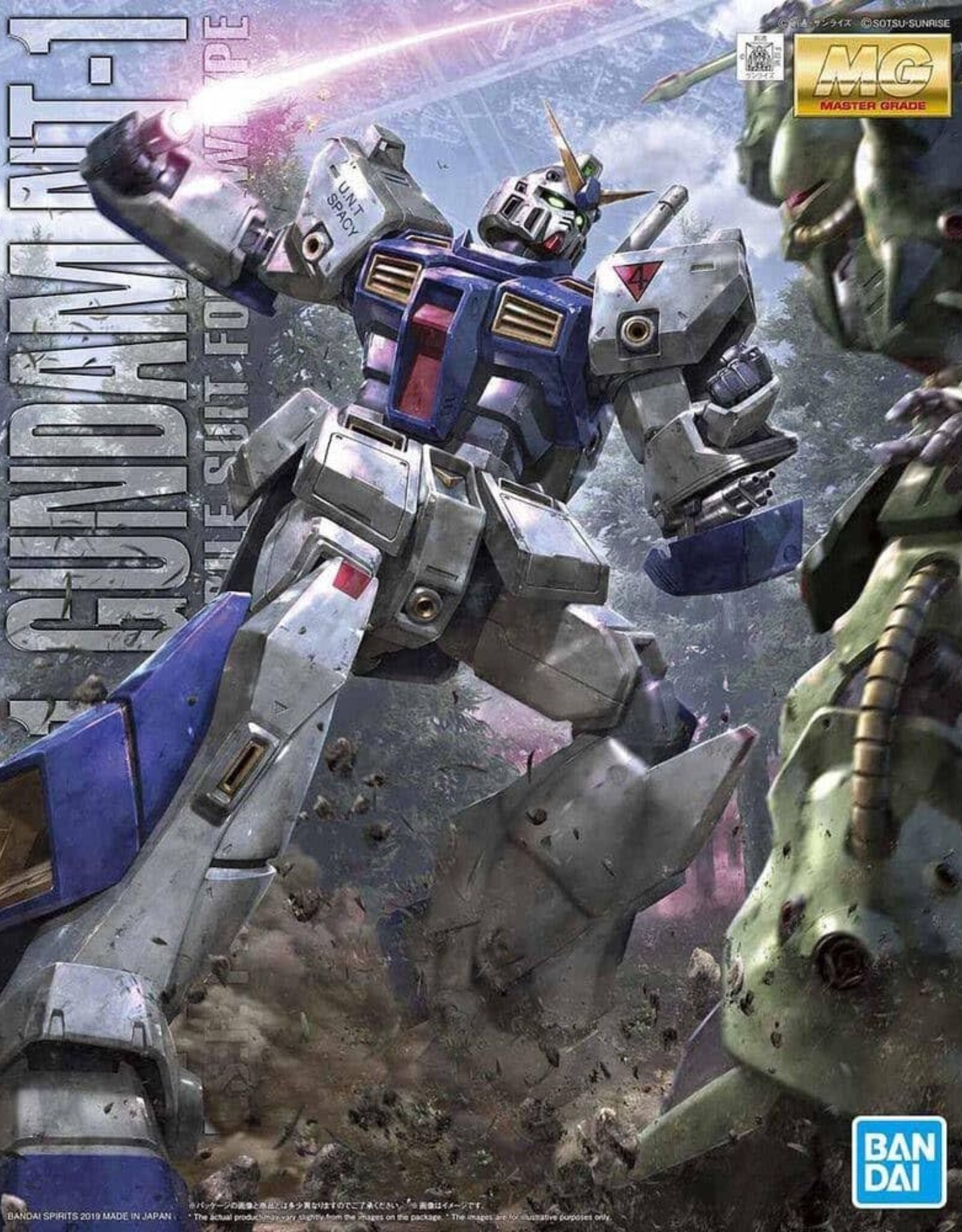 Bandai Co. Bandai Gundam NT-1 Version 2.0 MG 1/100 Model Kit