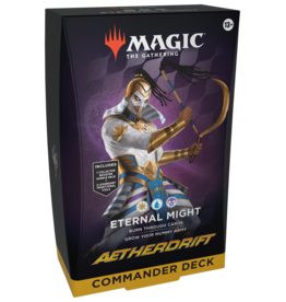 Wizards of the Coast MTG Aetherdrift Commander Deck: Eternal Might