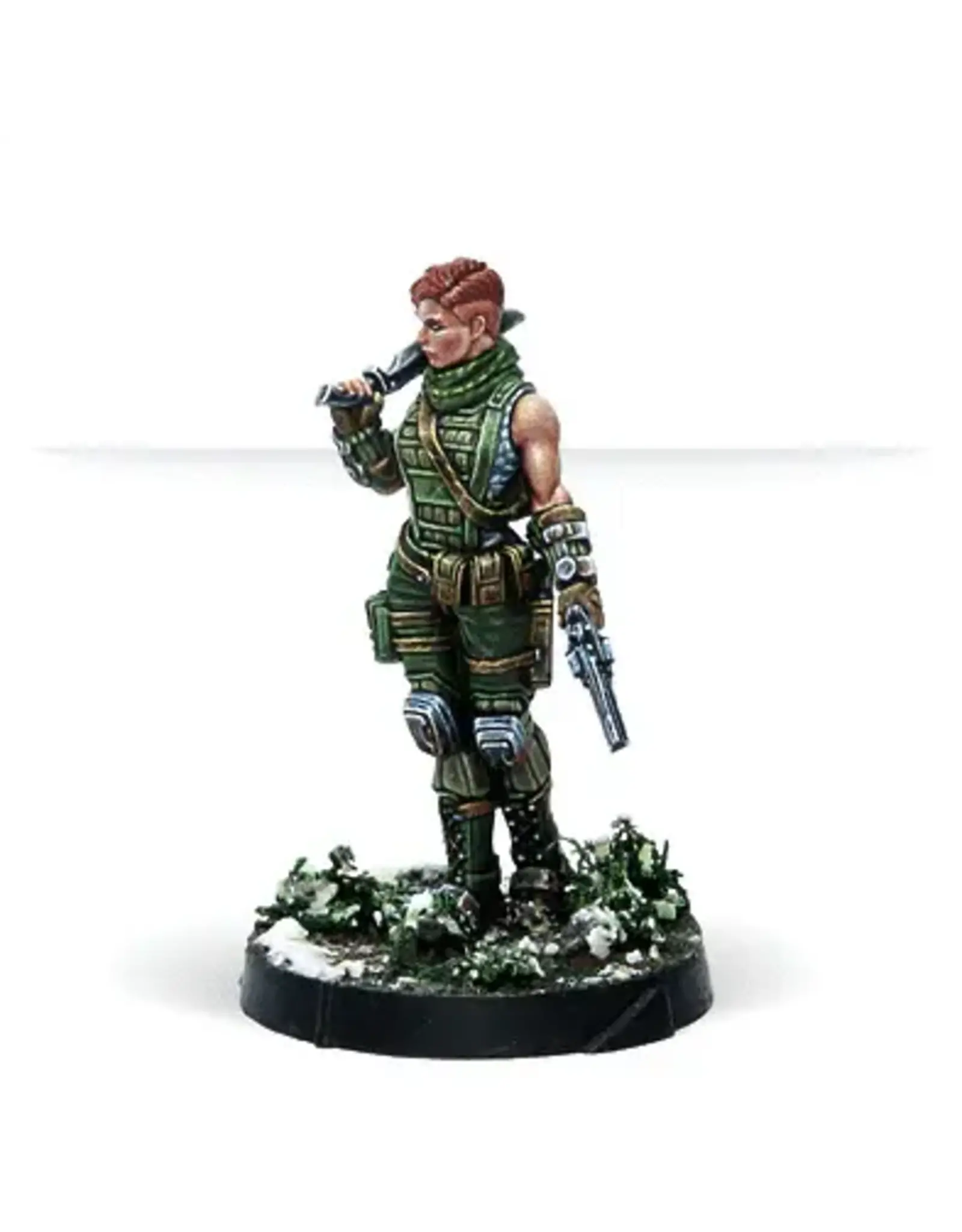 Corvus Belli Infinity: Ariadna Intel Spec-Ops (Heavy Pistol, Sniper)