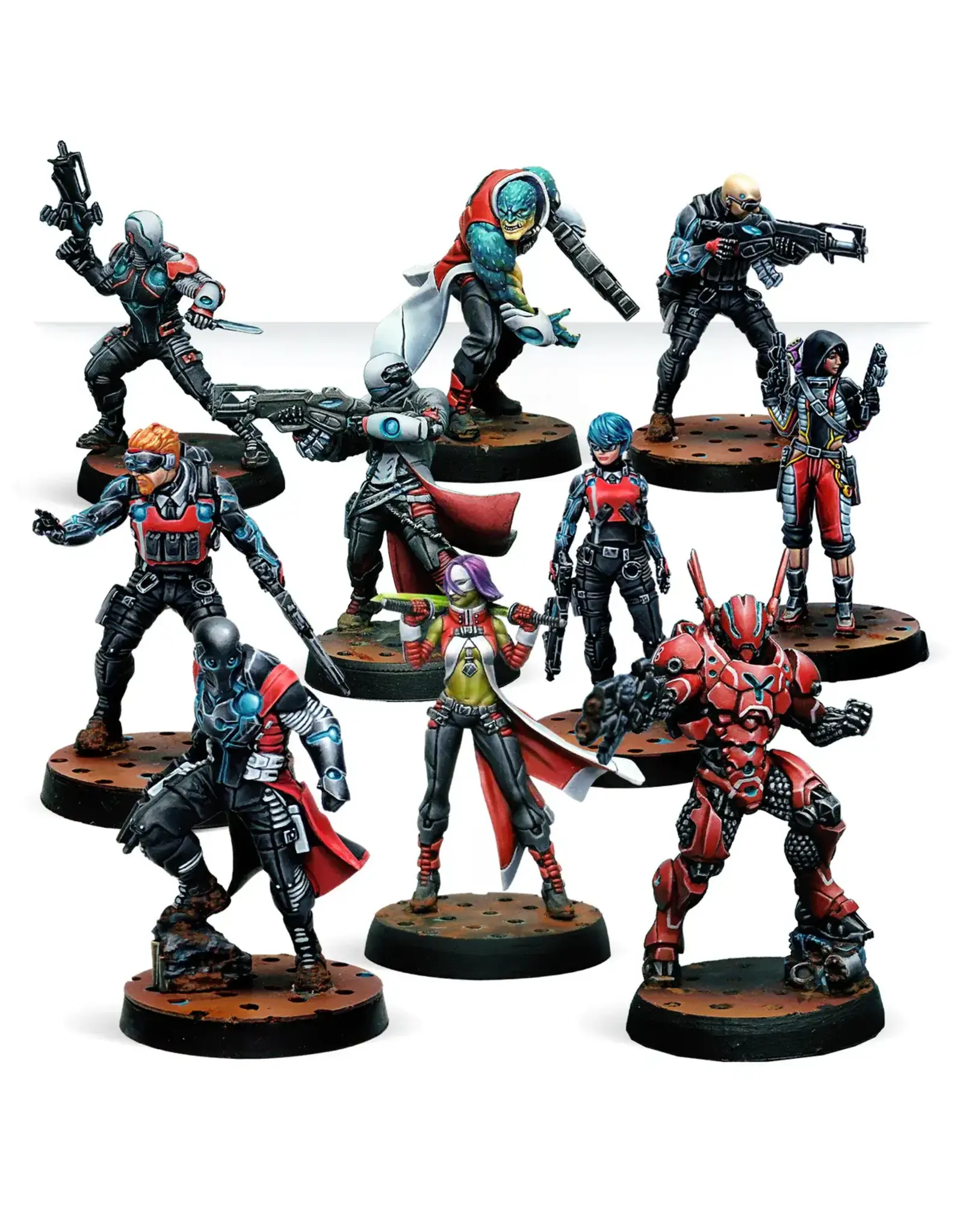 Corvus Belli Infinity: Essentials Nomads Action Pack
