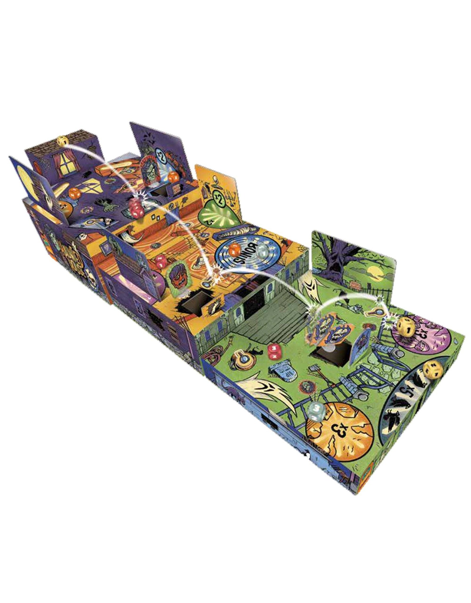 Pandasaurus Games Boxtop Pinball: Haunted House