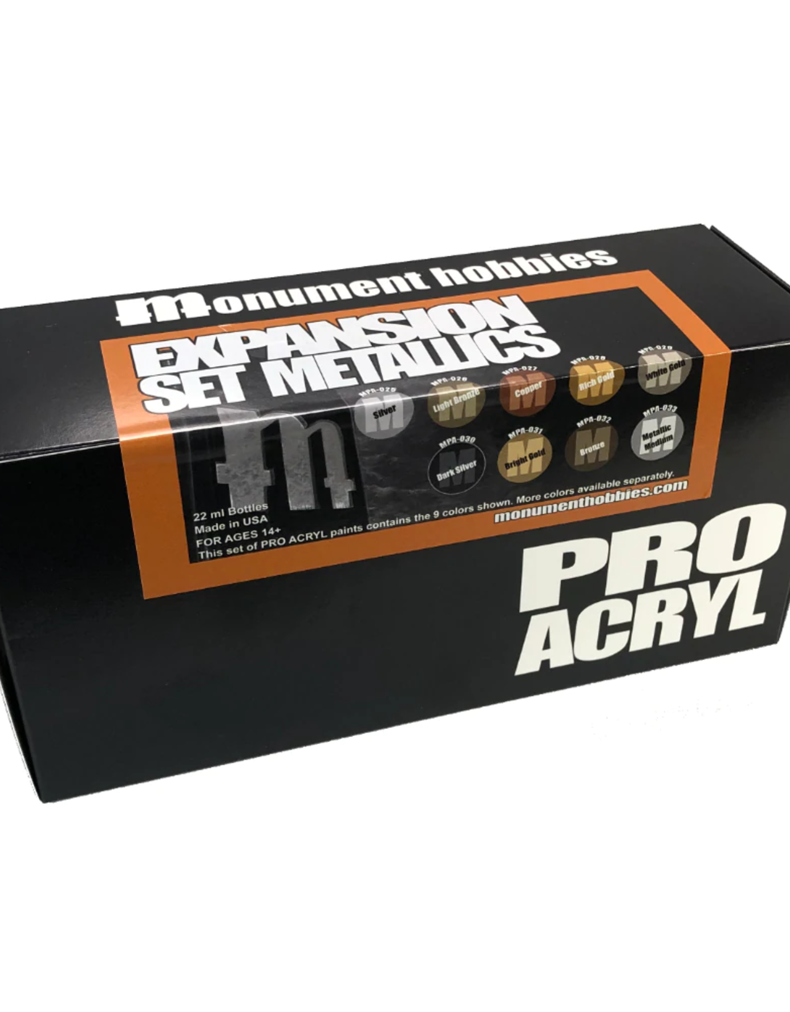 Monument Hobbies MPA: Metallic Paints Set