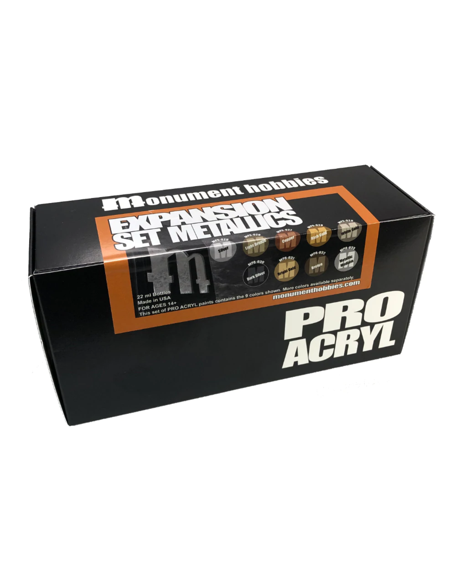 Monument Hobbies MPA: Metallic Paints Set