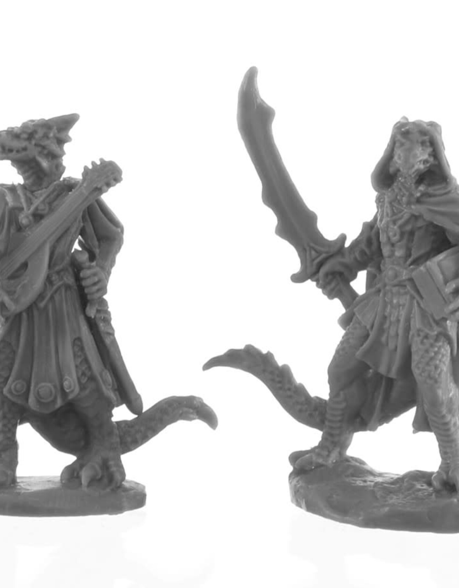 Reaper Reaper Miniatures:  Dragonfolk Bard and Thief