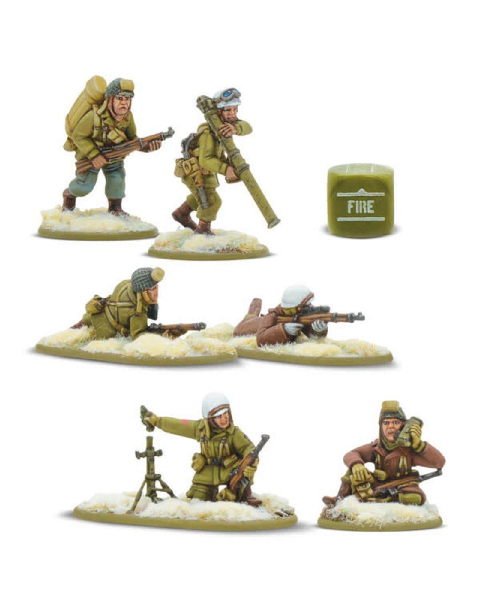 Warlord Games Bolt Action: US Airborne (Winter) Weapons Team