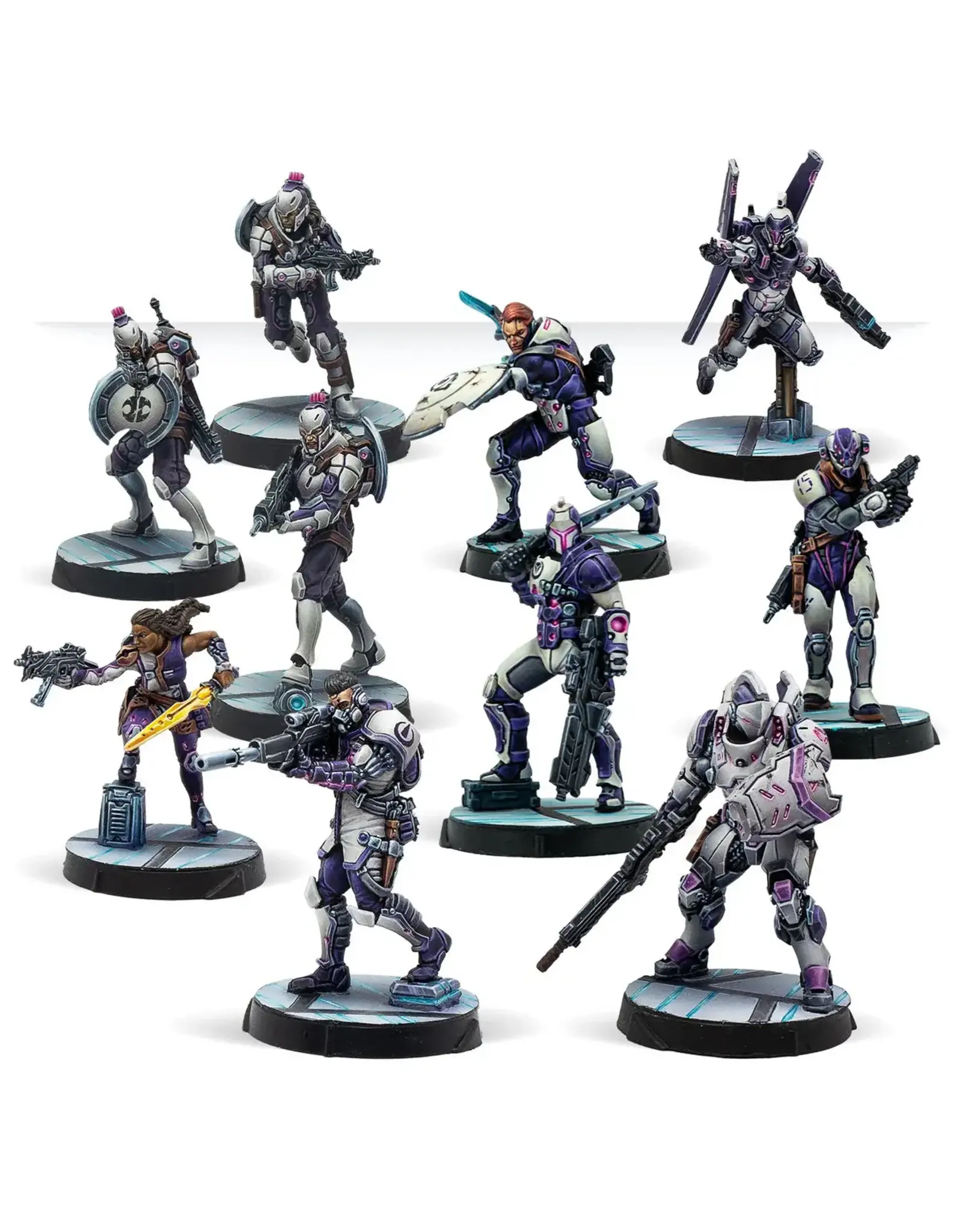 Corvus Belli Infinity: ALEPH Steel Phalanx Action Pack