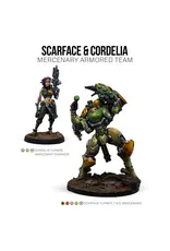 Corvus Belli Infinity: Scarface & Cordelia. Mercenary Armored Team