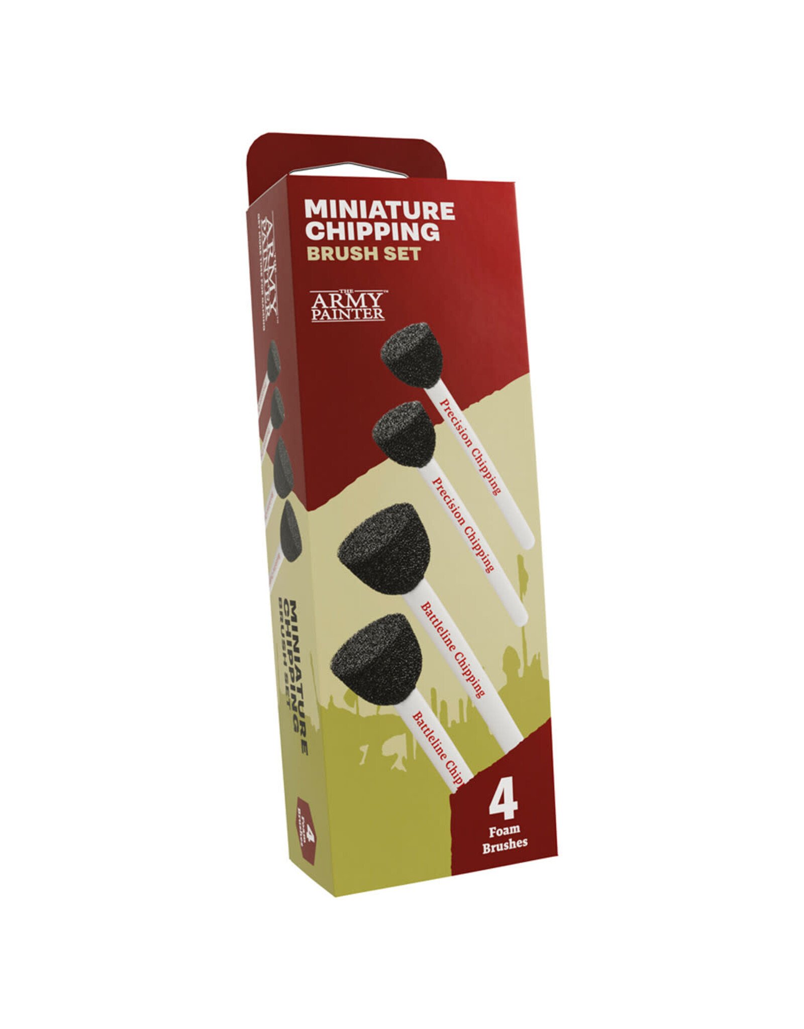 The Army Painter TAP Miniature Chipping Brush Set