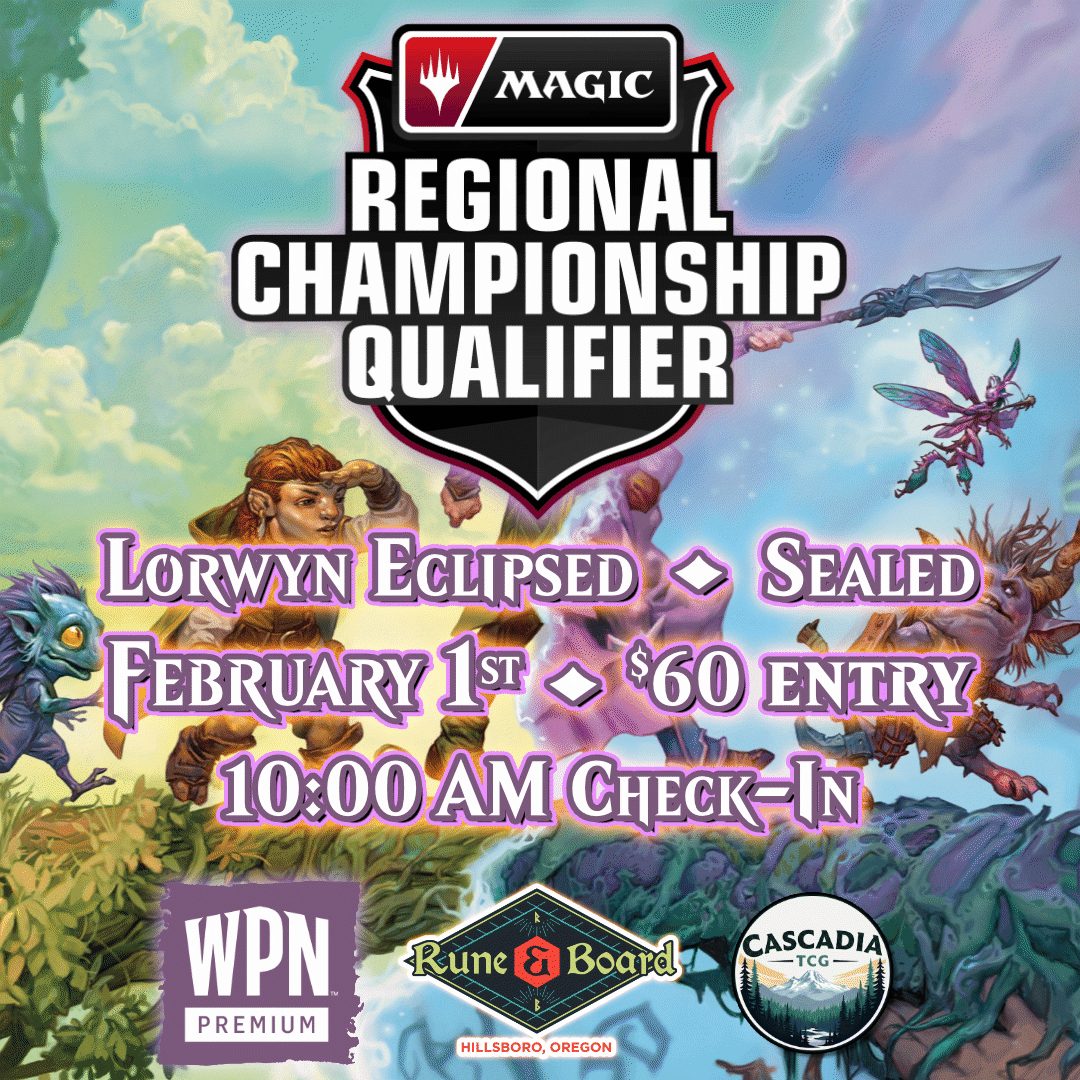 Magic RCQ Lorwyn Eclipsed Sealed - 1 February 2026 - Rune & Board